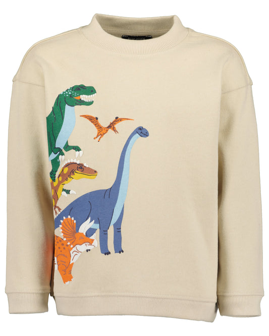 Blue Seven Sweatshirt mit Dinosaurier-Motiv-Mokkini Kindermode