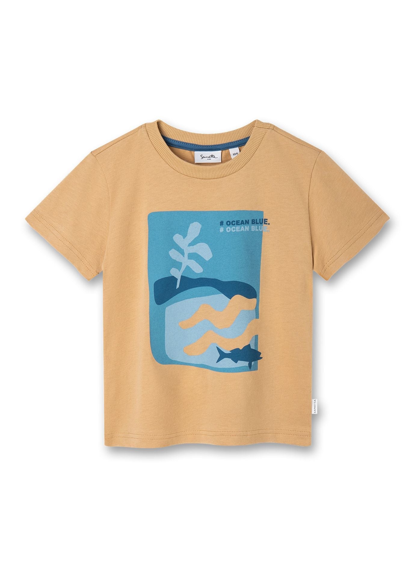 Sanetta T-Shirt mit Hai-Artwork-Mokkini Kindermode